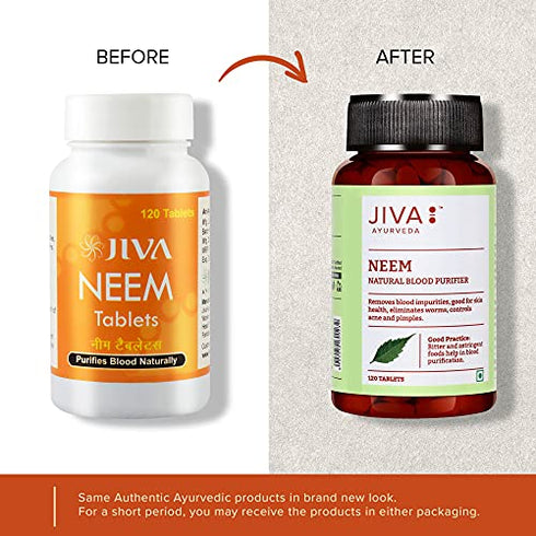 Jiva Ayurveda Neem Blood Purifier Tablets