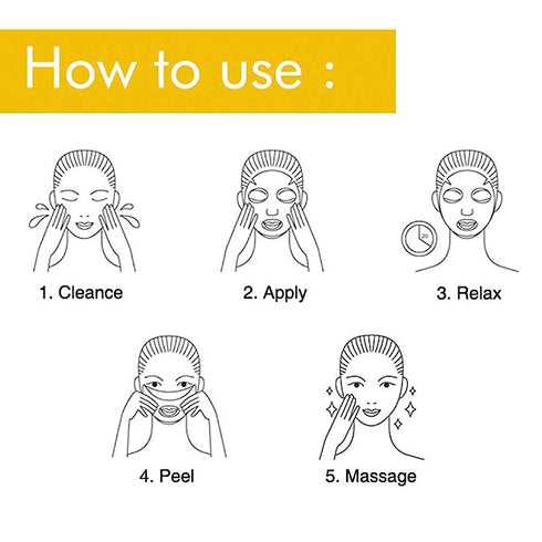 Good Vibes Brightening Lemon Sheet Mask 20ml