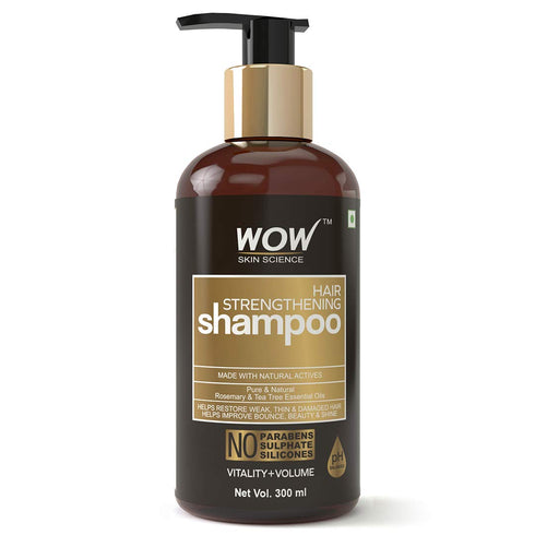 Wow Hair Strengthening Shampoo for Hair Growth 300ml