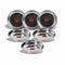 Stainless Steel Heavy Gauge Small Halwa Plates with Mirror finish - Set of 6pc