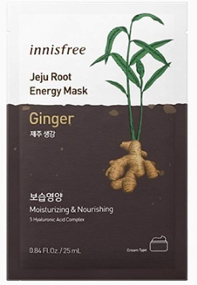 Innisfree Jeju Root Energy Mask Ginger PUSHMYCART