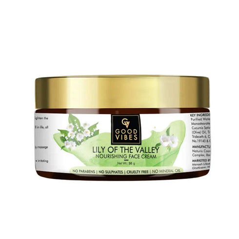 Good Vibes Nourishing Face Cream Lily of the Valley 50g