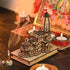 Ram Mandir Ayodhya 3D Model Temple with Light