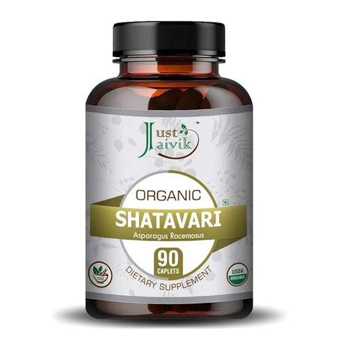 Just Jaivik Organic Shatavari Tablets