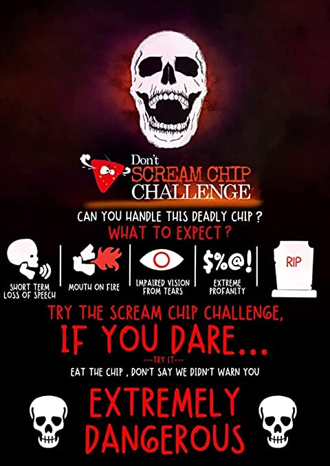 Don't Scream Chip | One Chip Challenge