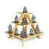 Navarathri Kolu Padi Golu Stand Mini Navratri Gollu Padi Navaratri Kollu Stand Navrathri Golu Rack Angle Removable Slotted Display Rack Dismantlable