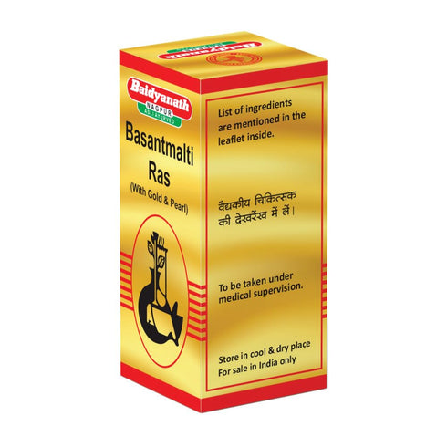 Baidyanath Vansaar Basant Malti Ras 10 Tabs