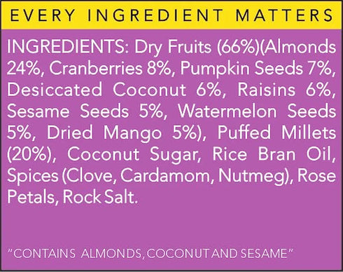 The Nibble Box Millet Maverick Granola