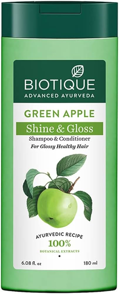 Biotique Bio Green Apple Fresh Daily Purifying Shampoo & Conditioner 190ml