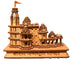 Shri Ram Mandir Ayodhya 3D Wood Tempal With Full Polished