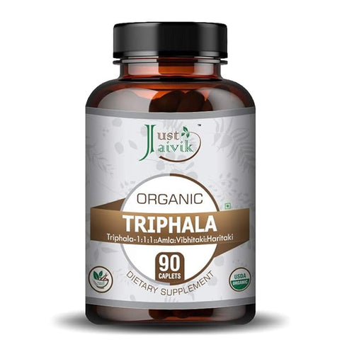 Just Jaivik Organic Triphala Tablets
