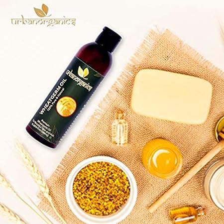 Urbanorganics Wheat Germ Essential Oil For Hair Skin Care Cold Pressed Natural Oil Pure