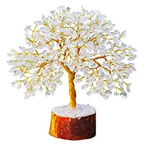 Quartz Crystal Gemstones Tree