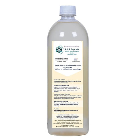 CloudFarmers Wood Press Coconut Oil