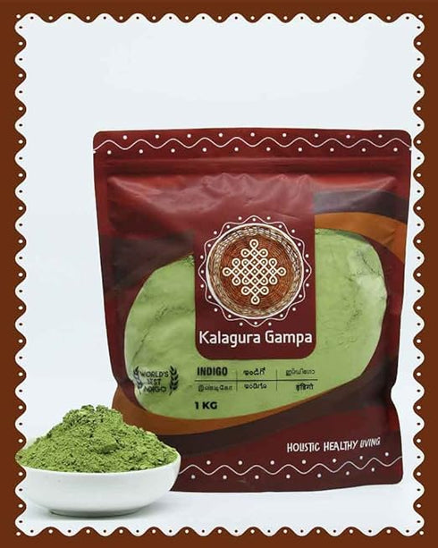Kalagura Gampa Natural Pure Indigo Leaf Powder