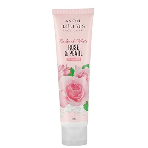 Avon Naturals Rose And Pearl Cleanser 100g