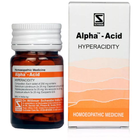 Dr Willmar Schwabe India Alpha - Acid Tablet