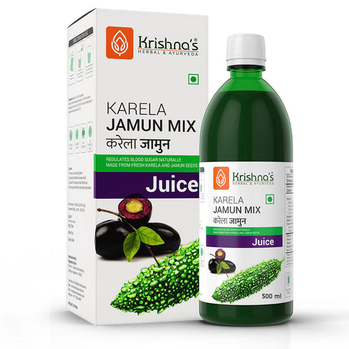 Krishna'S Herbal & Ayurveda Karela Jamun Mix Juice