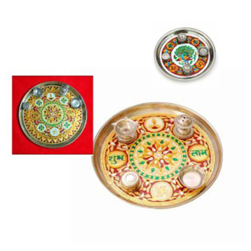 Meenakari Pooja Thaali