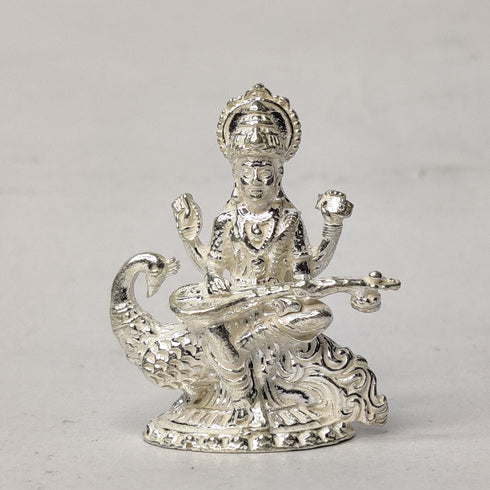 Pure Silver Saraswati Idol 24g