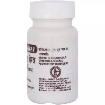 Baidyanath Anand Bhairav Ras(Kas) 80Tablet