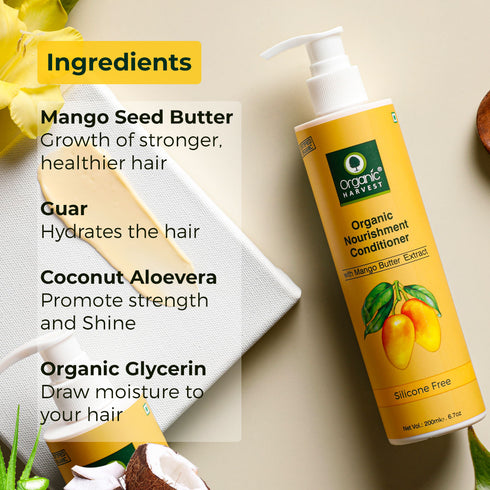 Organic Harvest Organic Nourishment Conditioner With Mango Butter Extract