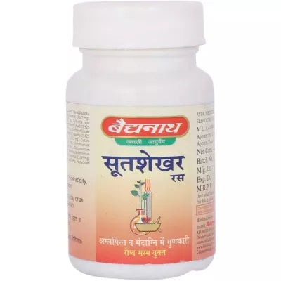 Baidyanath Sutshekhar Ras Tablet 40 tablets