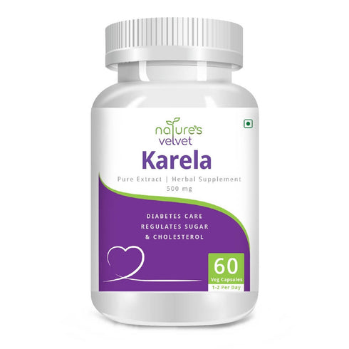 Nature's Velvet Karela Capsules