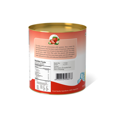 The Tea Planet Pink (Strawberry) Lemonade Premix