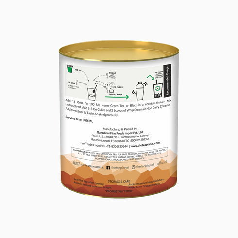 The Tea Planet Coffee Bubble Tea Premix