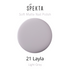 Spekta Matte Nail Polish 21 Layla Light Grey