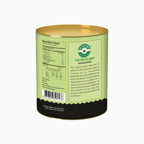 The Tea Planet Coconut Lemon Flavoured Instant Black Tea