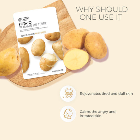 The Face Shop Real Nature Potato Face Mask 20g