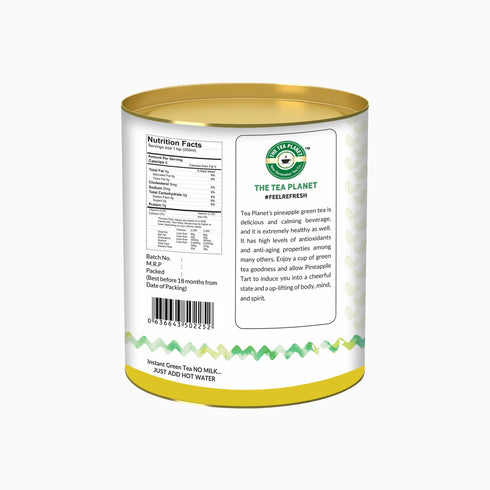 The Tea Planet Pineapple Flavoured Instant Green Tea