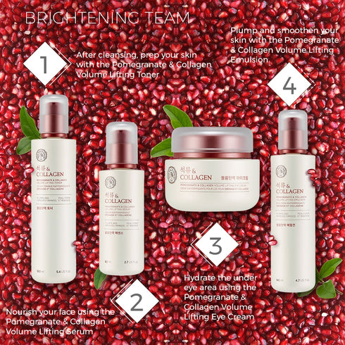 The Face Shop Pomegranate And Collagen Volume Lifting Emulsion 140ml
