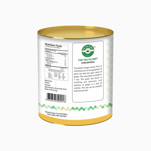 The Tea Planet Ginger Flavoured Instant Green Tea