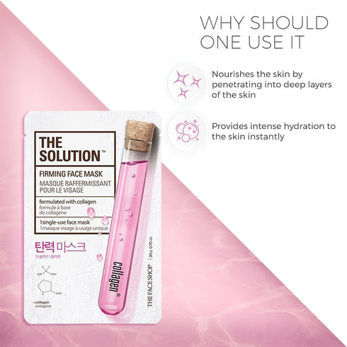 The Face Shop The Solution Firming Face Mask 20g