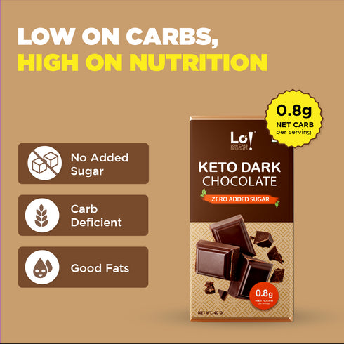 Lo! Foods Keto Dark Chocolate Bar