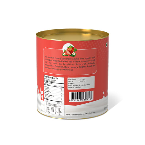 The Tea Planet Milk Mix Strawberry Flavor