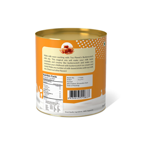 The Tea Planet Milk Mix Buttersctoch Flavor