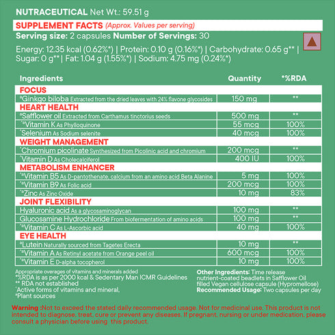 Wellbeing Nutrition Multivitamin for Him