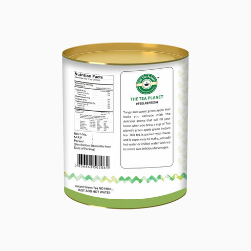 The Tea Planet Green Apple Flavoured Instant Green Tea