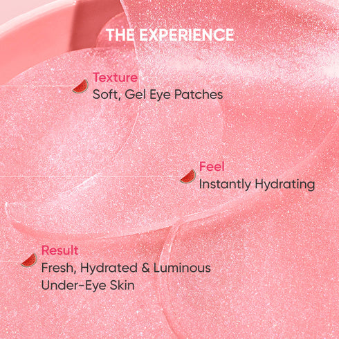 Dot and key Watermelon Cooling Hydrogel Eye Patches