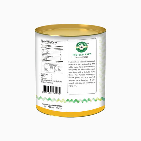 The Tea Planet Muskmelon Flavoured Instant Green Tea