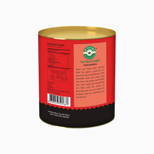 The Tea Planet Rose Flavoured Instant Black Tea