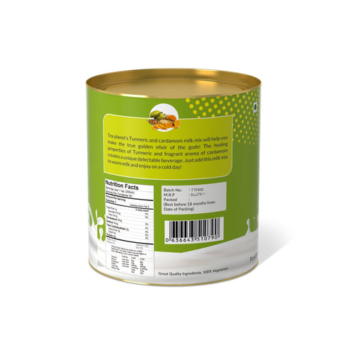The Tea Planet Milk Mix Cardamom & Turmeric Flavor