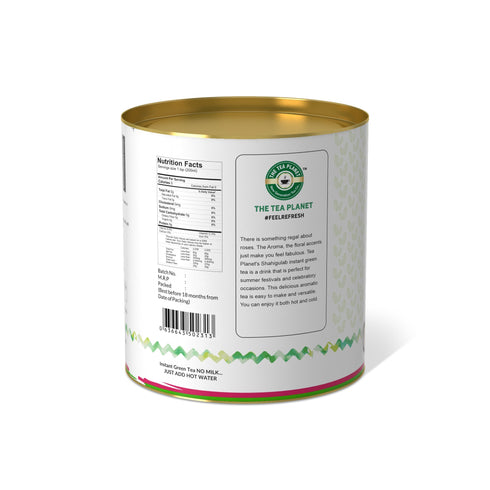 The Tea Planet Shahigulab Flavoured Instant Green Tea