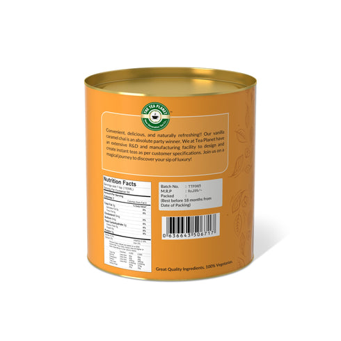 The Tea Planet Vanilla & Caramel Chai Premix (3 in 1)