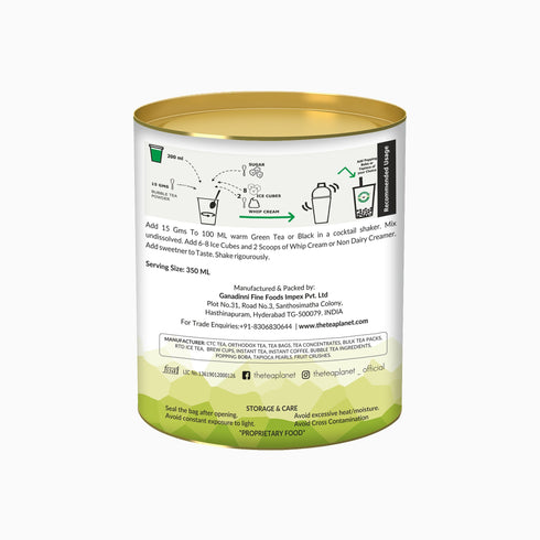 The Tea Planet Cardamom Bubble Tea Premix