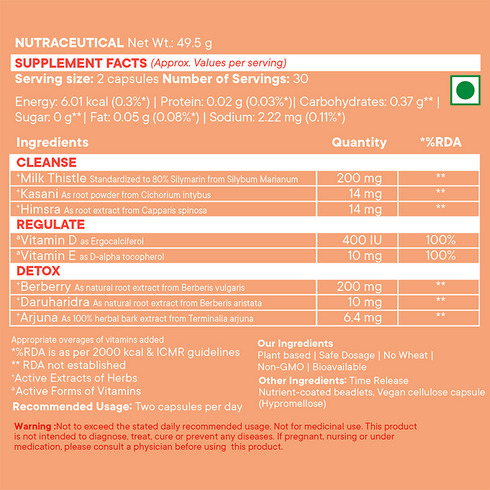 Wellbeing Nutrition Liver Health